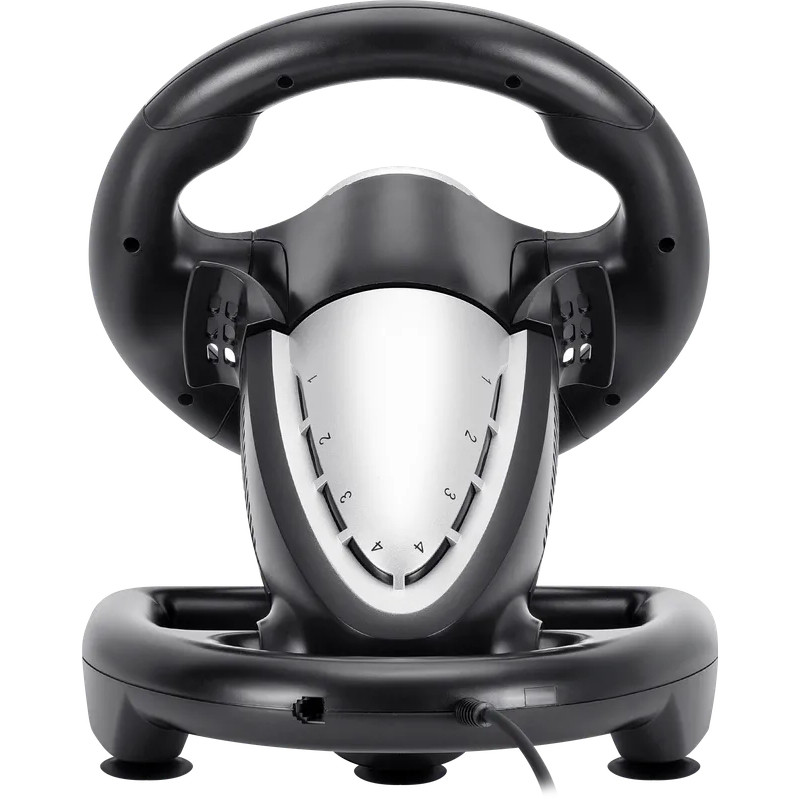 Ігрове кермо Defender Turbo Pro for PC/PS3/PS4/Xbox, 10кн., USB Вінниця - фото 4