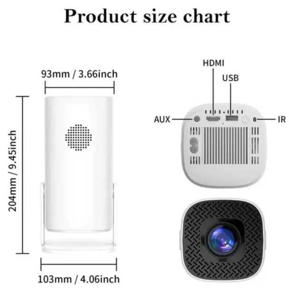 Проектор Hongtop P30 Android 11, официальный, гарантия. Киев - изображение 4