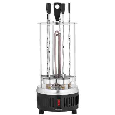 Электрошашлычница Ardesto VEG-HY1000, 900 Вт, 5 шампурів, обертання 360, U-подібні нагрівач (VEG-HY1000) Винница