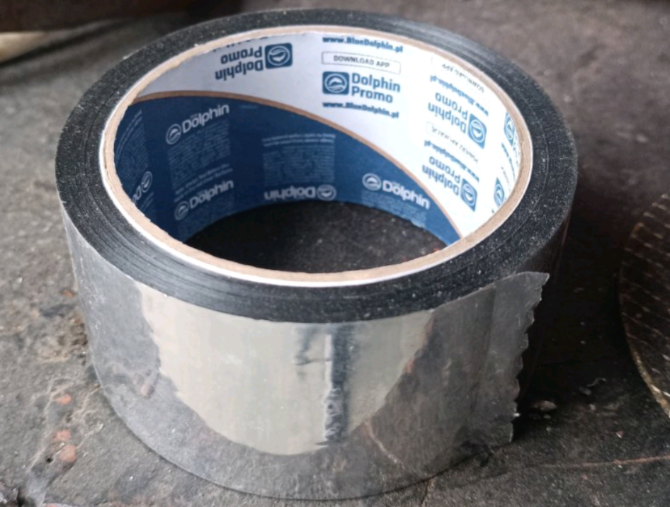 Стрічка герметизуюча Dolphin Metallic Tape 48mm x 50m Київ - фото 4