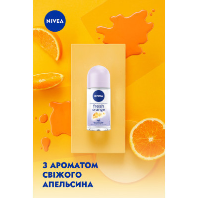 Антиперспирант Nivea Fresh Orange Свежий апельсин шариковый 50 мл (4005900965868/4006000008035) Винница - изображение 4