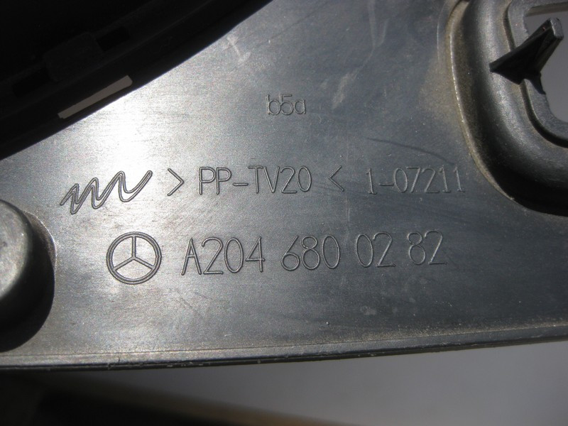 Mercedes-Benz  A2046800282 Права нижня накладка - кришка приладової панелі - торпеди C-Class W204 GLK X204 E-Class C207 Одесса - изображение 6