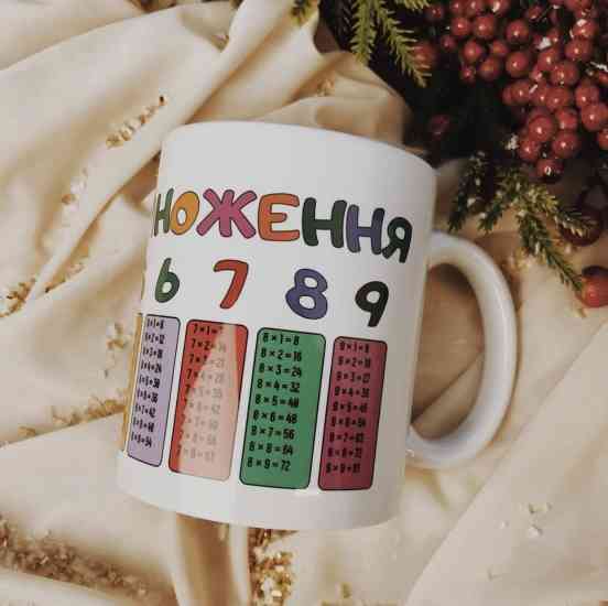 Кружка Таблиця Множення Винница