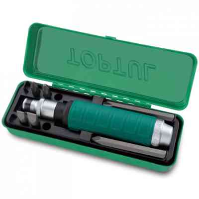 Набор отверток Toptul ударно-поворотная с насадками 8ед. (GAAD0808) Винница