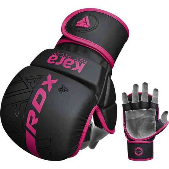 Рукавиці ММА F6 MATTE PINK PLUS-XS/S (капа в комплекті) Кам'янське