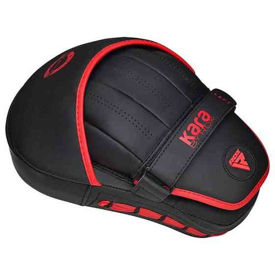 Лапи боксерські RDX F6 KARA Matte Red Каменское