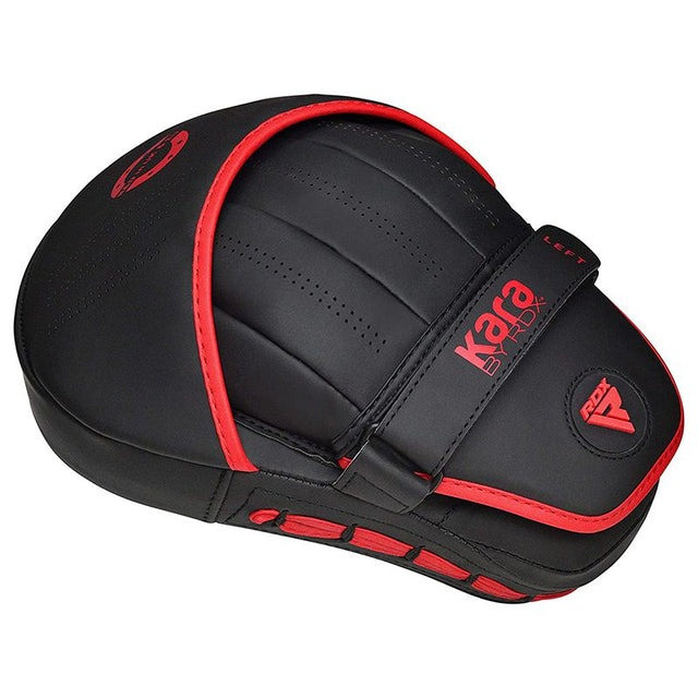 Лапи боксерські RDX F6 KARA Matte Red Каменское - изображение 3