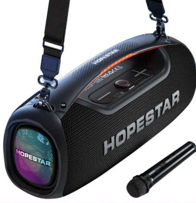 Bluetooth колонка HOPESTAR A60 100W с микрофоном. Киев - изображение 8