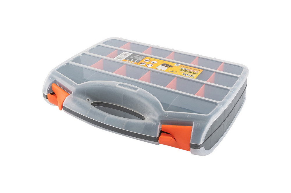 Органайзер двухсторонний MASTERTOOL с ручкой 15