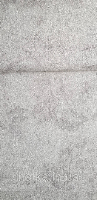 Шпалери вініл на флізеліні A.S.Creation Flowers Symphony квіти півонії великі сірі білі 79070-3 Київ - фото 1