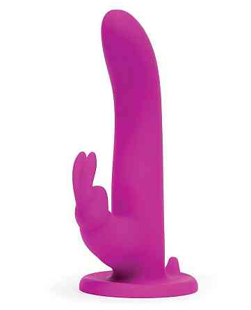 Страпон -кролик с вибрацией и трусиками Happy Rabbit Rechargeable Vibrating Strap-On Harness Set Sex Aura Киев