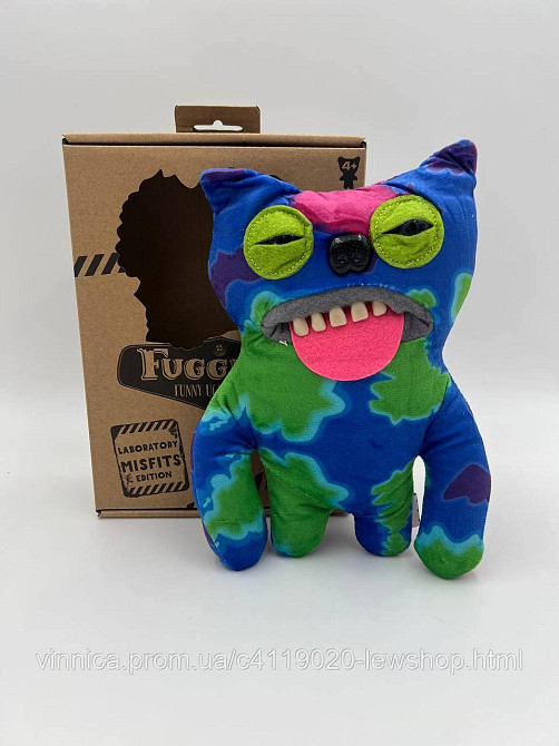 Мягкая игрушка Fuggler Лорд Отригун зелено - синий 22 см Черновцы - изображение 1