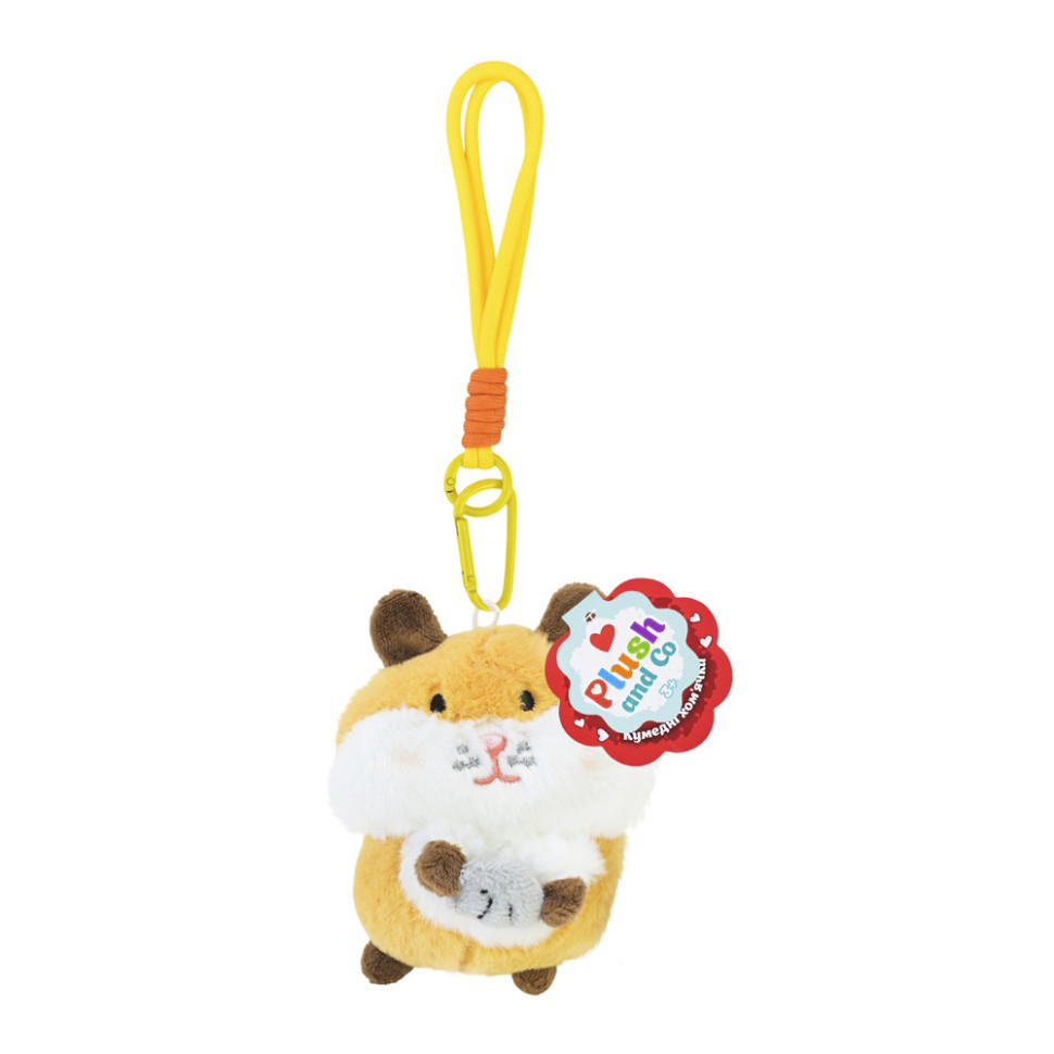 М'яка іграшка-брелок "Хом'ячок" PLC25003-2, 8х5х11 см Вінниця - фото 1