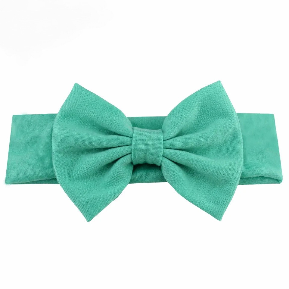 Пов'язка на голову дитяча широка one size м`ятний Київ - фото 1