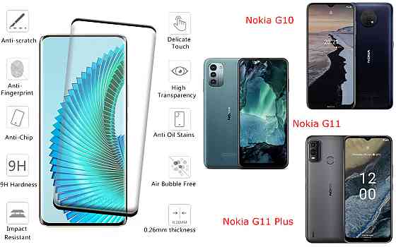Захисне скло HyperGlass Pro для Nokia G10, Nokia G11, Nokia G11 Plus – максимальна чутливість та захист Київ