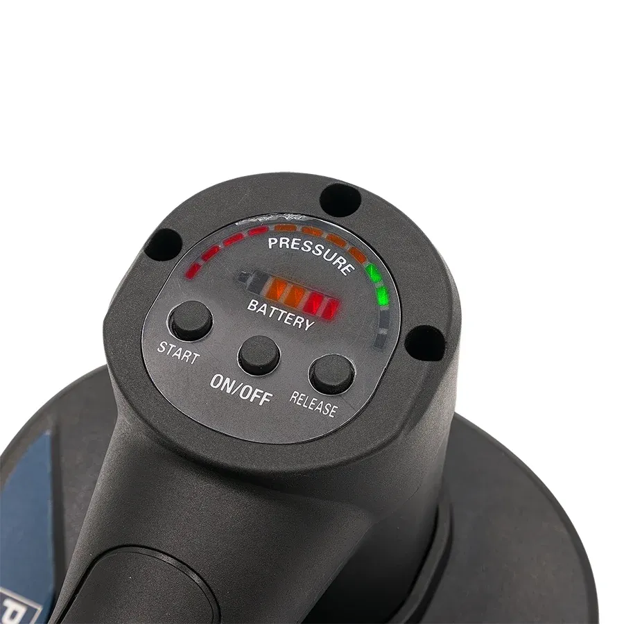 Потужна акумуляторна вакуумна присоска PROFI-TEC HoldPro 200 : з АКБ 2шт-12V 1.5 Ah + ЗП (007064) Київ - фото 7