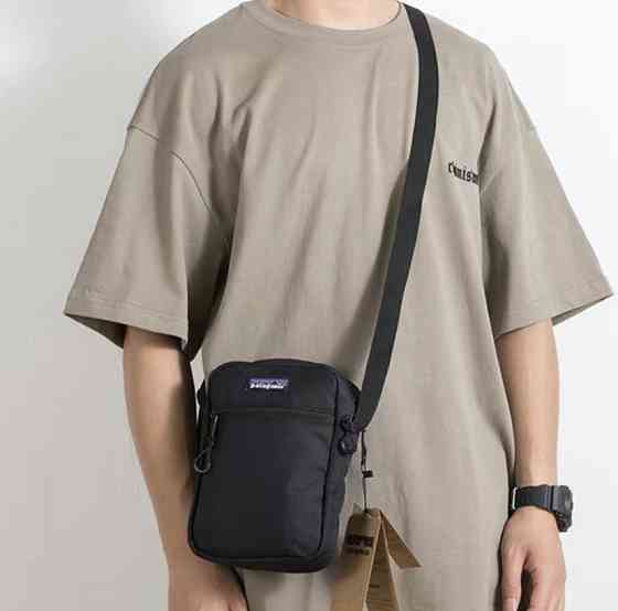 Сумка Patagonia 21×16×5 чорний Запоріжжя