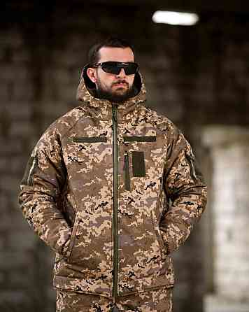 Зимний тактичкеский костюм PATRIOT 5в1 пиксель ВТ6944 Одесса