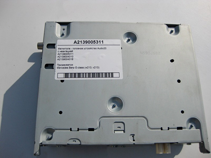 Mercedes-Benz  A2139005311 Магнітола - головний пристрій Audio20 E-Class W213 Одесса - изображение 4