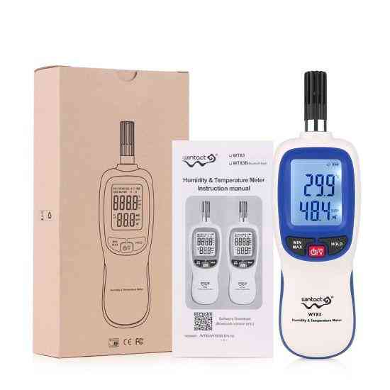 Термогігрометр 0-100%, -20-70 °C WINTACT WT83 Чернігів