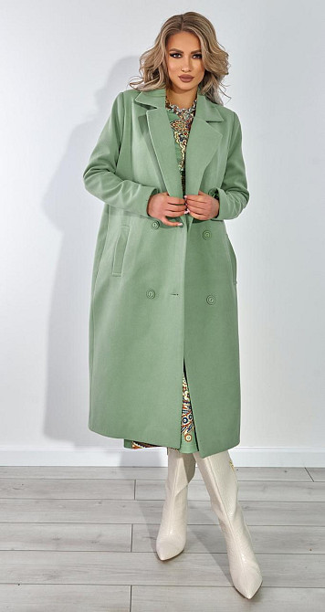 Стильне пальто в модному відтінку (46) Київ - фото 6