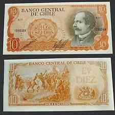 Чилі / Chile 10 escudos ( 1970 ) Pick 143 UNC Полтава