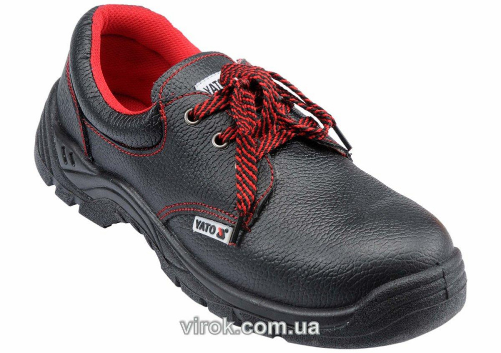 Туфлі робочі шкіряні з поліуретановою підошвою YATO "PUNO", розм. 44 [10/90] Одеса - фото 1