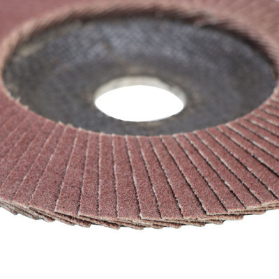 Круг зачистний Sigma пелюстковий торцевий Т29 (конічний) 125мм P100 (9172651) Вінниця - фото 4