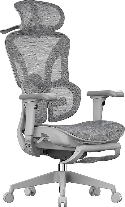 Крісло офісне OfficePro Elite OC950G Gray ( 28814 ) Харків - фото 10