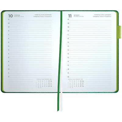 Тижневик Axent датований 2026 Partner Soft Muse, 145х210, зелений (8827-26-2-A) Вінниця - фото 3