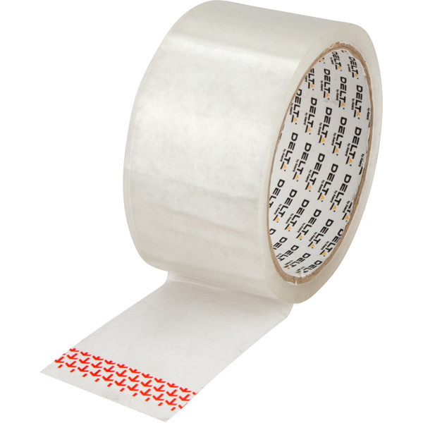 Стрічка клейка пакувальна "Delta by Axent" D3031-01 48ммx50 40мк проз , шт Київ - фото 1