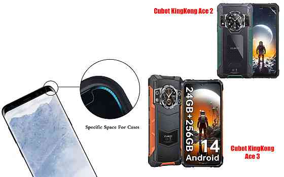 Захисне скло HyperGlass Pro для Cubot KingKong Ace 2, KingKong Ace 3 – максимальна чутливість та захист Київ