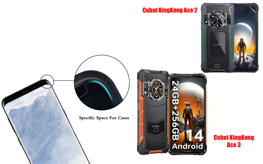 Захисне скло HyperGlass Pro для Cubot KingKong Ace 2, KingKong Ace 3 – максимальна чутливість та захист Київ - фото 3