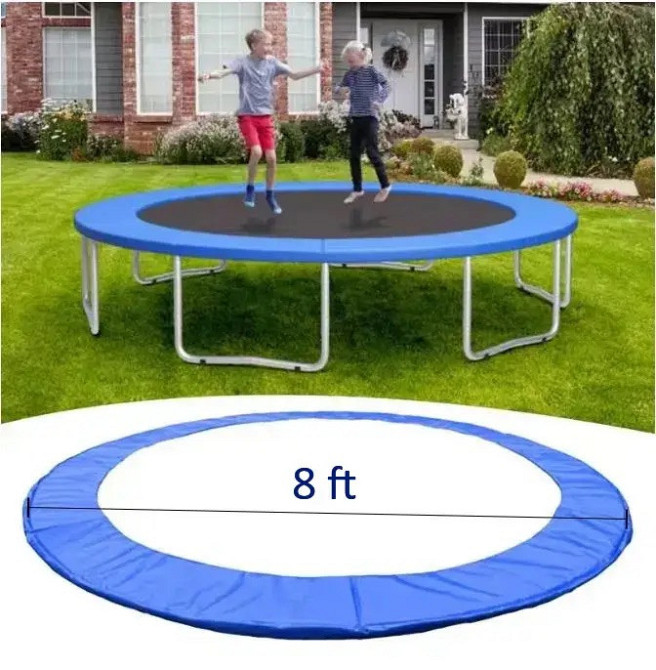 Захисний чохол, накидка на пружини для батута 244–252 см (8ft) Київ - фото 5