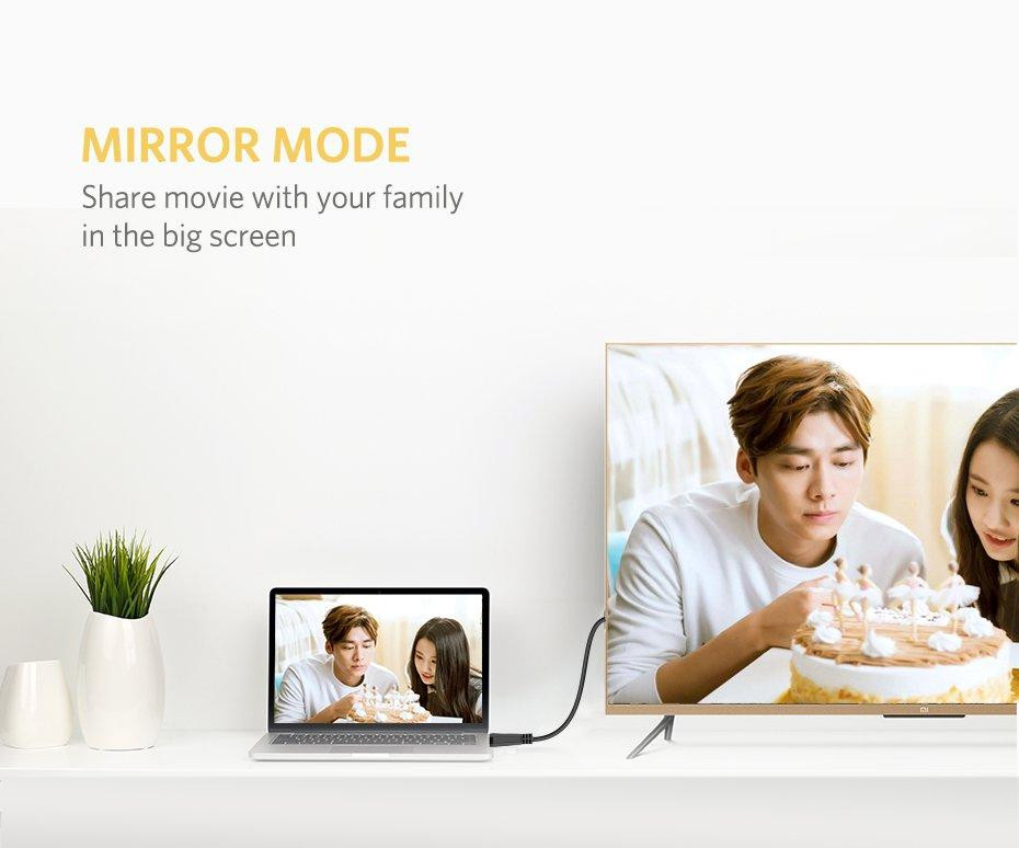 Кабель UGREEN ED015 HDMI Flat Cable 3m (UGR-50820) Киев - изображение 8