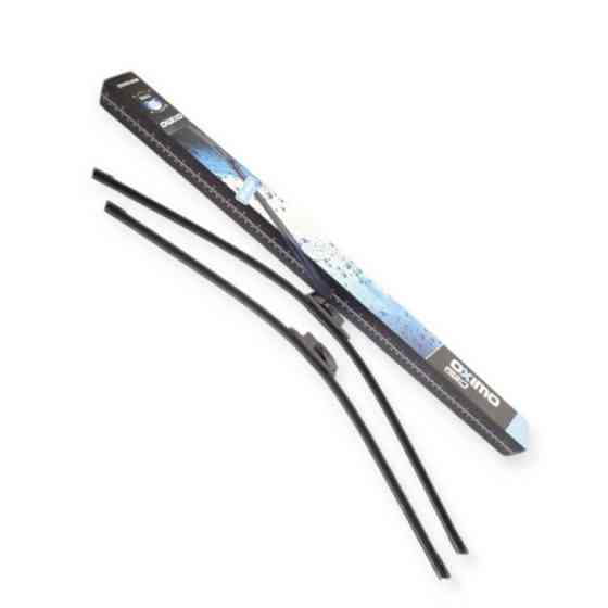 Щітки oximo модельні безкаркасні (к-т 2шт) g-type 650 + 575 мм двірника Мукачево