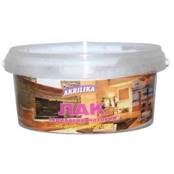 Лак акриловий 0.5кг глянсовий Akrilika Харків