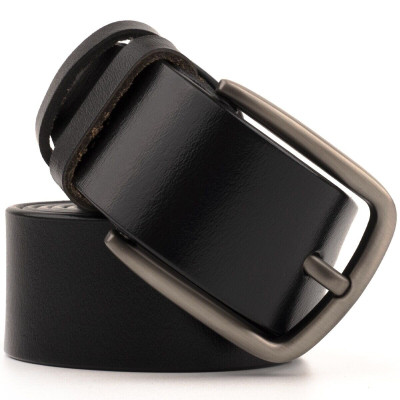 Ремінь Vintage Чоловічий Чорний (20316) Вінниця - фото 2