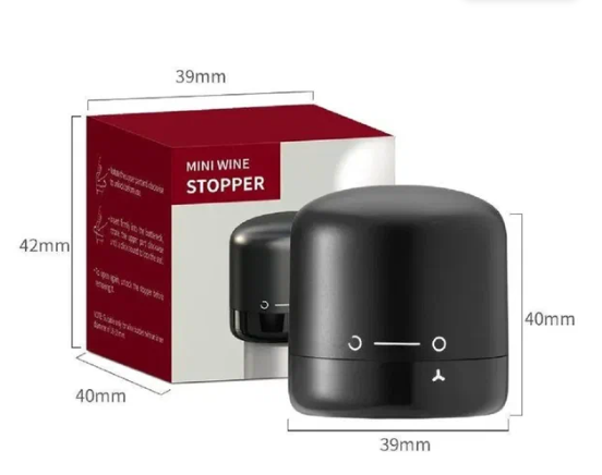 Многоразовая вакуумная пробка для вина мини стоппер Киев - изображение 7