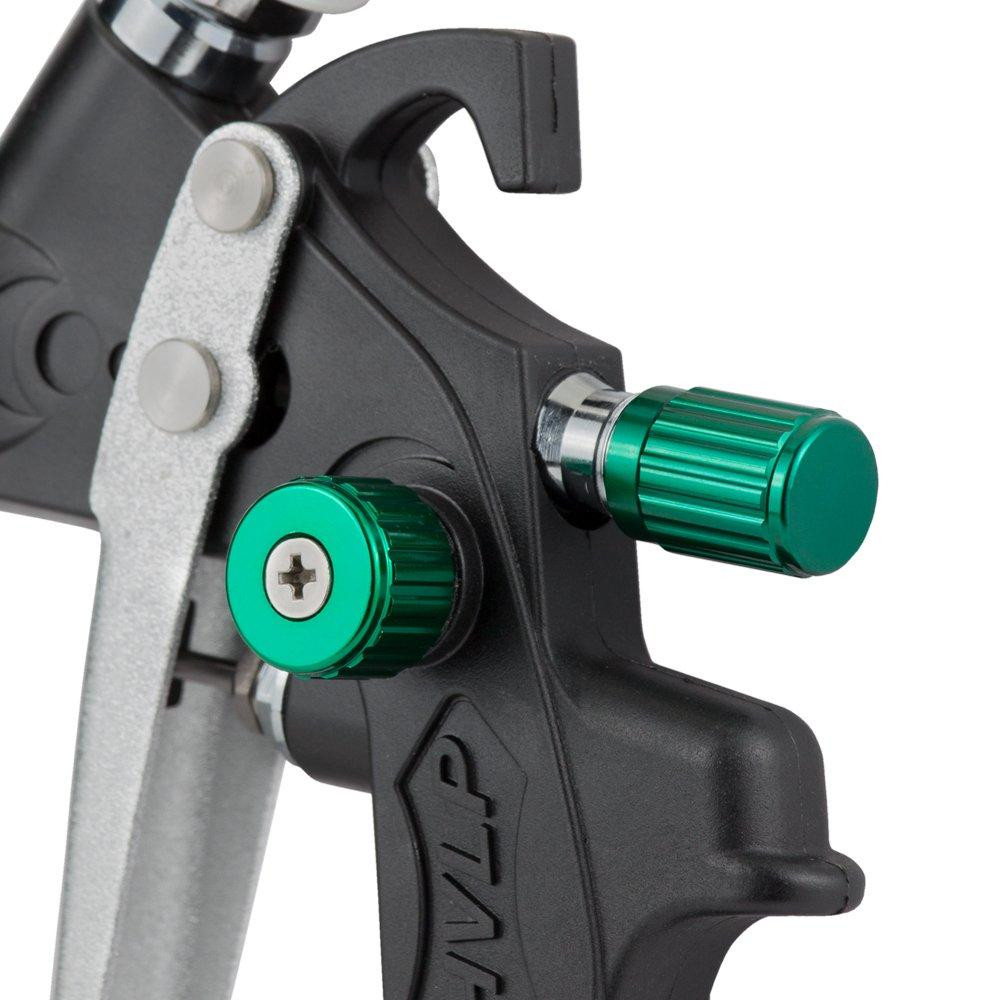 Фарборозпилювач HVLP Ø1.0 мм 60-170 л/хв 1.5-2 бари в/б 100 мл (пласт) REFINE (6812321) Київ - фото 4