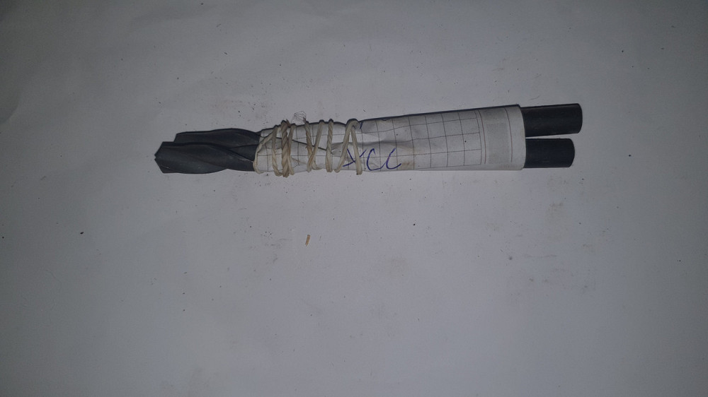 Свердло з циліндричним хвостовиком 8.6 мм. HSS. СССР. Харків - фото 1