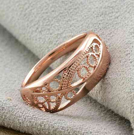 Кольцо Xuping позолота РО, 19 размер (ширина 8мм, вес 2,7г) Киев