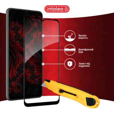 Стекло защитное Intaleo Full Glue Samsung A32 5G Black (1283126541742) Винница