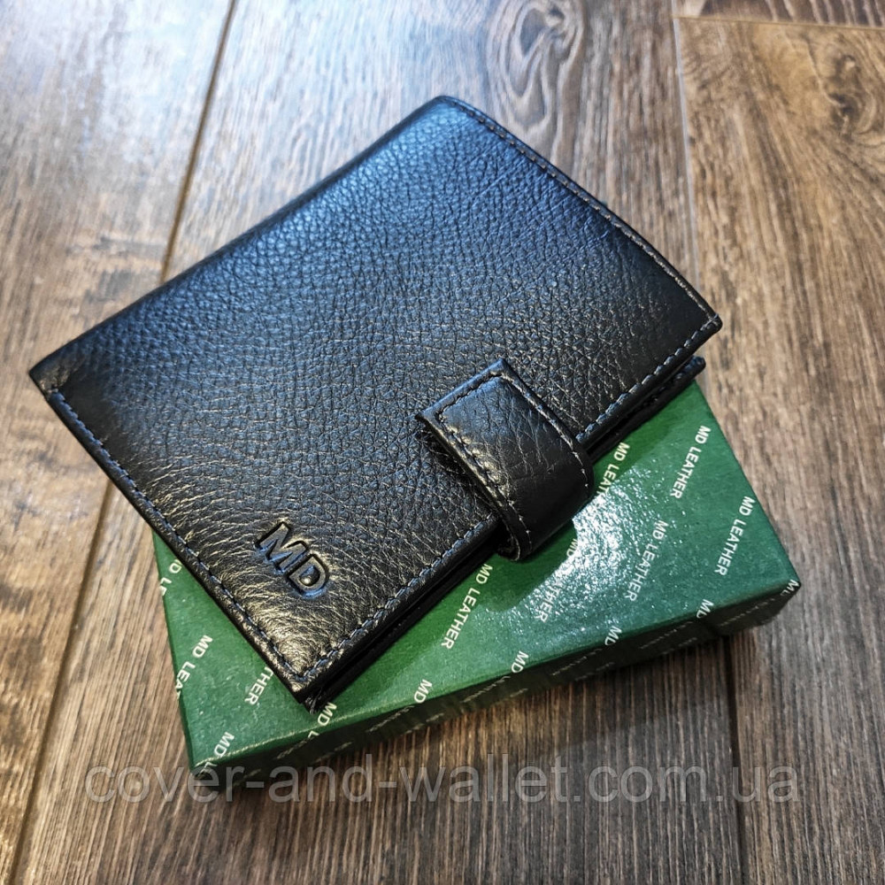 Вертикальный мужской кошелек среднего размера с мягкой кожи Marco Coverna 190415-MC Киев - изображение 6