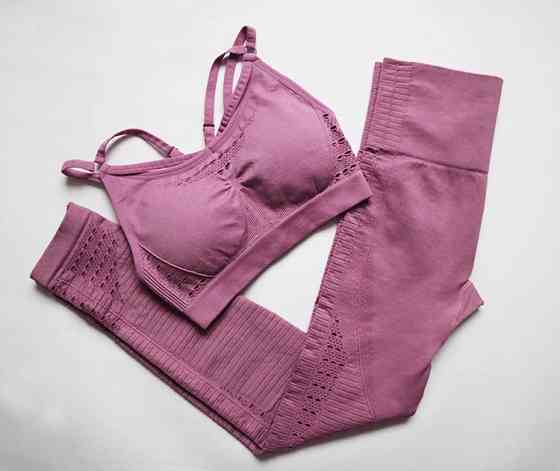 Фітнес костюм жіночий 42-46 рожевий Київ