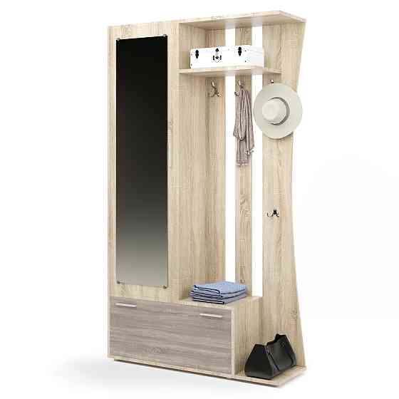 Прихожая с зеркалом Эверест Авео-2 сонома + трюфель (DTM-2190) Днепр