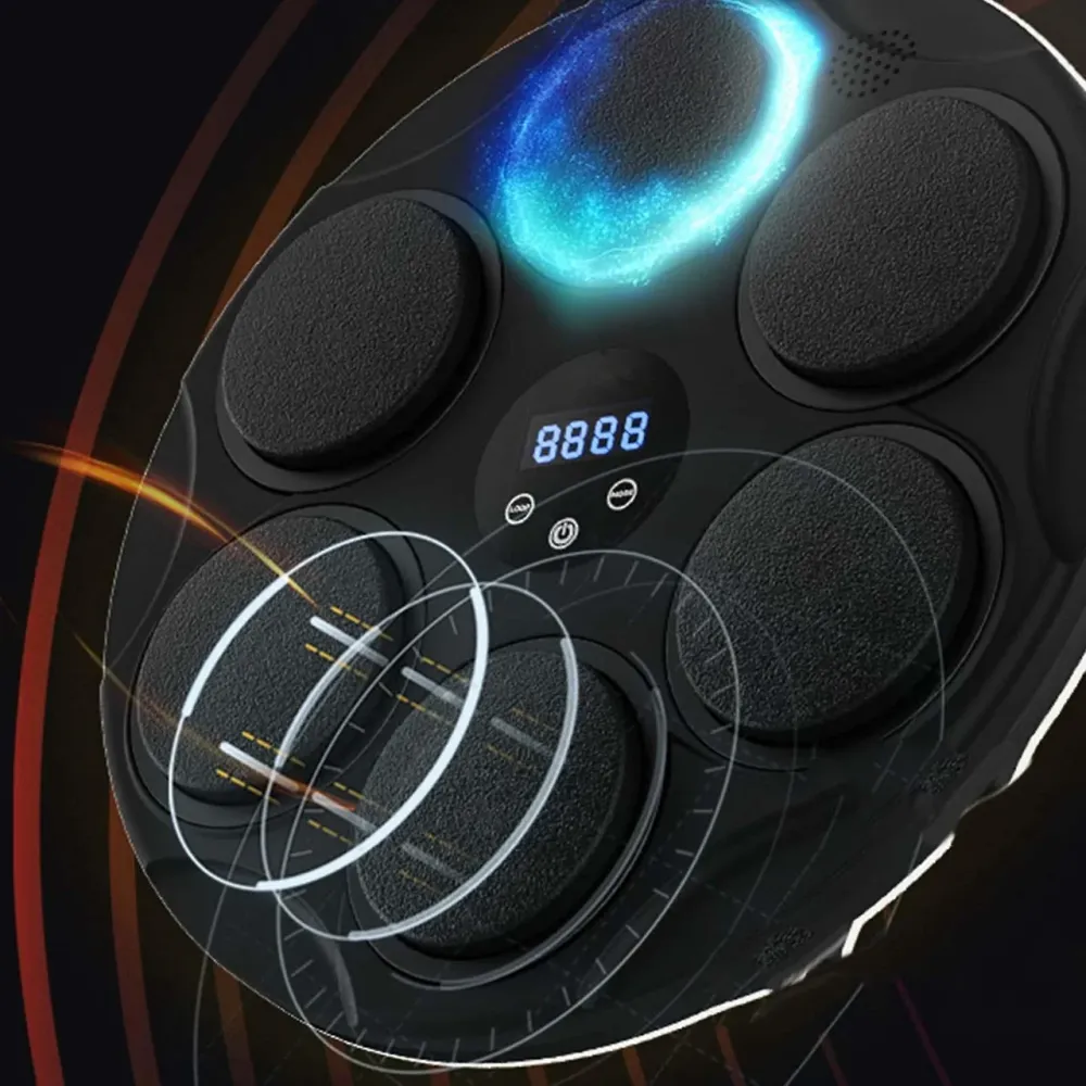 Интерактивная боксерская игра TS-5556 умная панель для ударов с RGB, музыкой и 9 режимами тренировок спорт Одесса - изображение 2