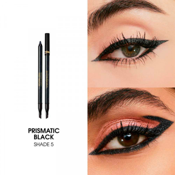 Водостойкий карандаш для глаз Yves Saint Laurent Lines Liberated Waterproof Eye Pencil 05 Prismatic Black Славянск