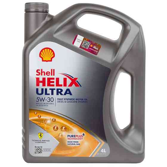 Shell Helix Ultra 5W-30, 4 л — Преміум синтетична моторна олива для бензинових і дизельних двигунів Ковель