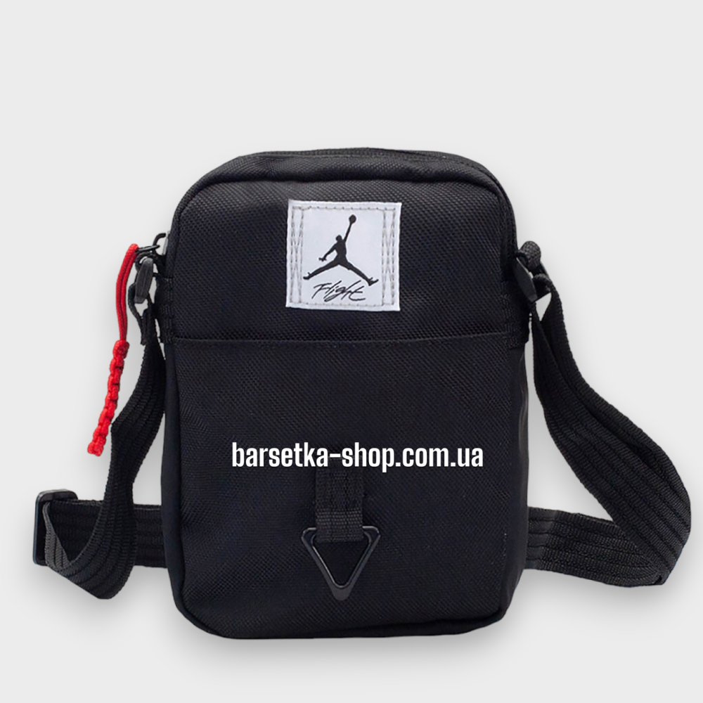 Сумка через плече Jordan Flight 18*13 чорний Запоріжжя - фото 2